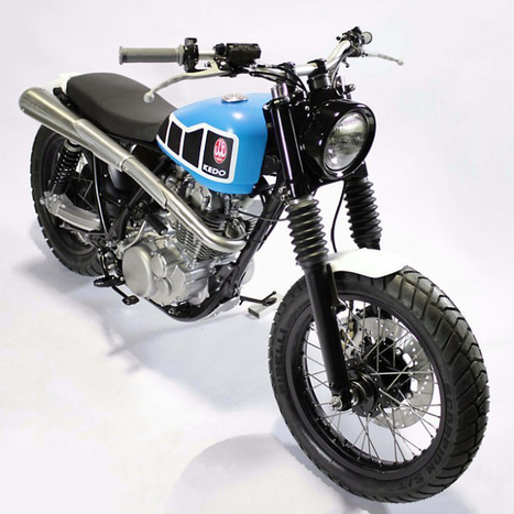 Yamaha SR500 "D-Track" by JvB vs Kedo | Vintage Motorbikes | Scoop.it