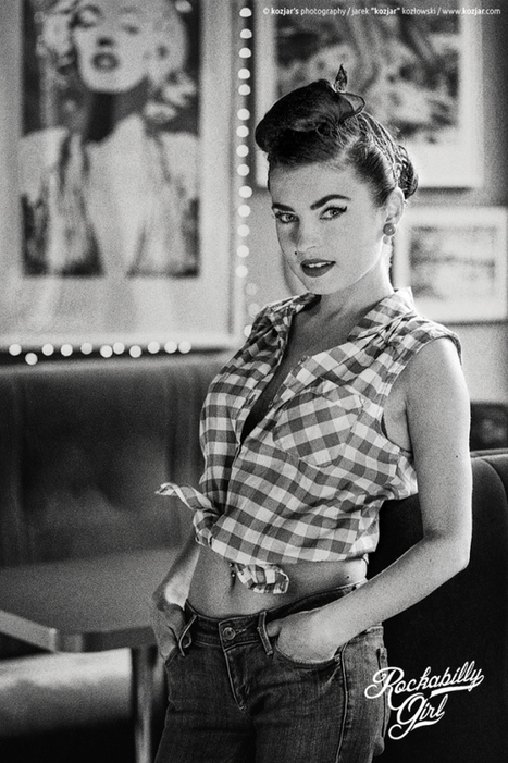 Rockabilly Girl by Photographer Jarek Kozlowski | Rockabilly | Scoop.it