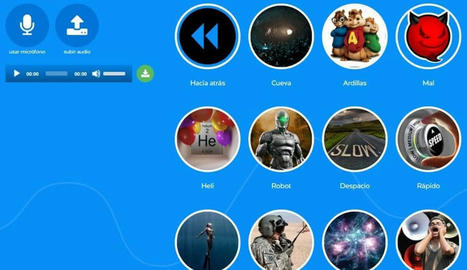 Modificador de voz online gratuito para cambiar como suena tu voz | Education 2.0 & 3.0 | Scoop.it