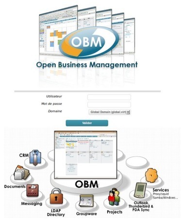 Logiciel professionnel gratuit OBM 3 Fr 2014 Script Licence gratuite Groupware , CRM , Messagerie ,agenda , gestion de projet | Webmaster HTML5 WYSIWYG et Entrepreneur | Scoop.it