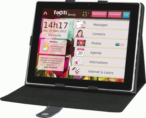 Dans la Nièvre, la tablette TOOTI Family de Tikeasy souhaite briser « l’isolement des seniors » | UseNum - Senior | Scoop.it