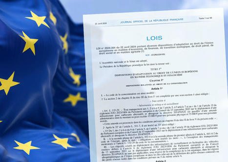 Environnement, énergie, fonction publique : les principales mesures à retenir de la nouvelle loi d'adaptation au droit européen | Veille juridique du CDG13 | Scoop.it