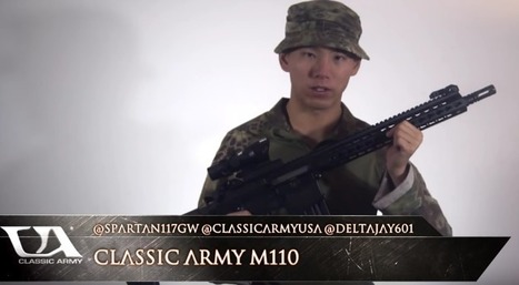 SPARTAN117GW reviews the CLASSIC ARMY 2015 M110 | Thumpy's 3D House of Airsoft™ @ Scoop.it | Scoop.it