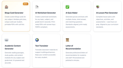 Teach Tools - AI Worksheet Generator for Teachers | gpmt | Scoop.it