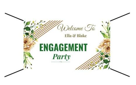 Custom Engagement Photo Booth Banners! | Creative Signage & Innovative Printing Trends | Scoop.it