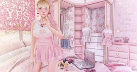 Cinderella Fashionista: Pink Princess | 亗 Second Life Home & Decor 亗 | Scoop.it