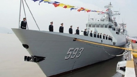 Une 2ème corvette Type 056A variante ASM mise en service dans la Marine chinoise (Flotte de la Mer de Chine orientale) | Newsletter navale | Scoop.it