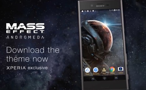 Sony officially launches Xperia Mass Effect Andromeda theme | Gizmo Bolt - Exposing Technology, Social Media & Web | Scoop.it