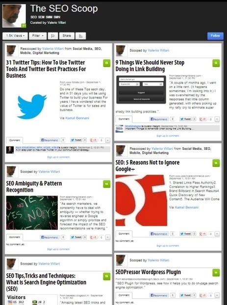 Veille automatique : Flux RSS de Scoop.it | Time to Learn | Scoop.it