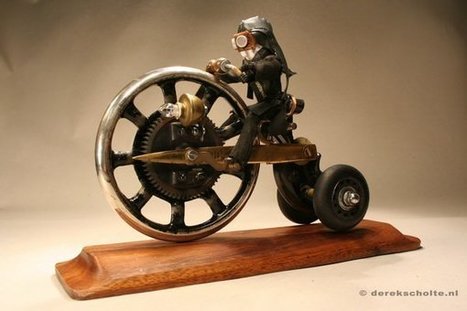 Junkart objects by Derek Scholte | 1001 Recycling Ideas ! | Scoop.it