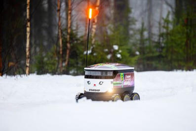 Ruokarobotteja tullaan katsomaan ympäri maailman – näin se pärjää lumihangessa | 1Uutiset - Lukemisen tähden | Scoop.it