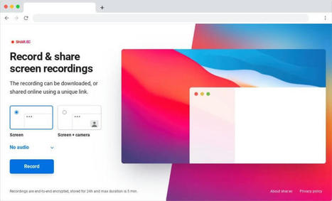 Grabar y compartir la pantalla desde tu navegador de forma gratuita | TIC & Educación | Scoop.it