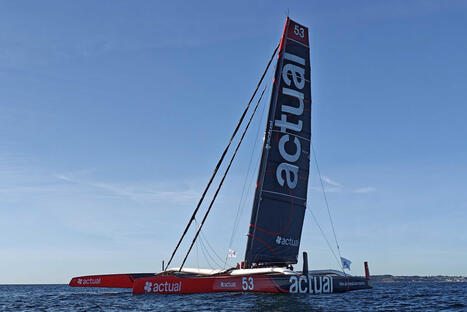 Route du Rhum : Analyse de donn&eacute;es, simulation, lidars&hellip; Comment le trimaran Actual Ultim 4 a &eacute;t&eacute; pens&eacute; pour allier performance et s&eacute;curit&eacute; | Veille | Scoop.it