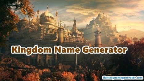Cool Name Generator Fantasy