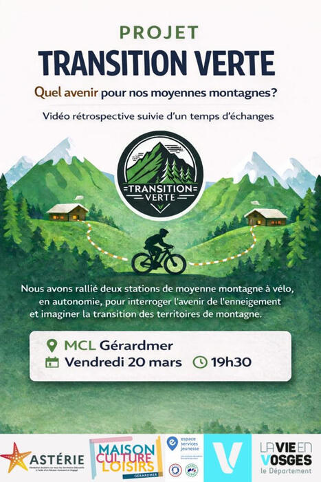 R&eacute;trospective du projet "Transition Verte, quel avenir pour nos moyennes montagnes ?" | prospective et tendances | Scoop.it