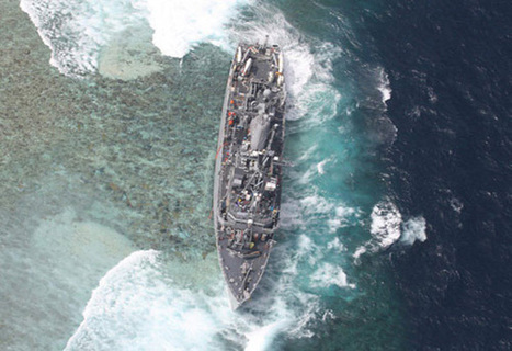 Le démantèlement de l'USS Guardian a enfin commencé après le passage d'une tempête | DEFENSE NEWS | Scoop.it