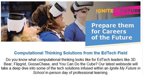 Computational Thinking Solutions from the EdTech Field - Discovery Education  - Webisode | iPads, MakerEd and More  in Education | Scoop.it