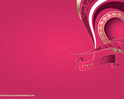 Fuchsia background presentation | Free Templates for Business (PowerPoint, Keynote, Excel, Word, etc.) | Scoop.it