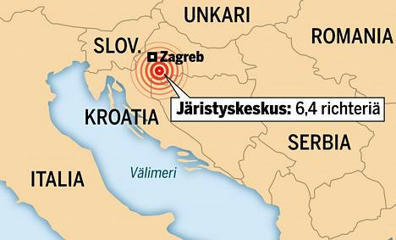 Maanjäristys keskeytti Nelosen suoran tv-l...