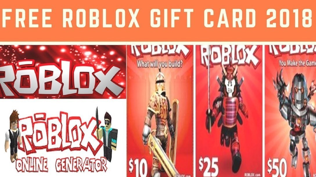 Free Roblox Gift Card Codes 2018 June