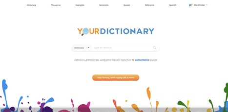 Your Dictionary | ED 262 Research, Reference & Resource Skills | Scoop.it