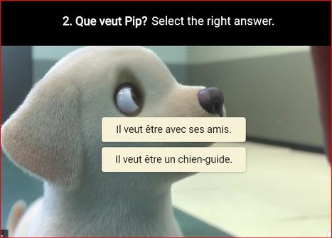 Pip le chien - Le&ccedil;ons vid&eacute;o FLE de fran&ccedil;aise FLE | FLE enfants | Scoop.it