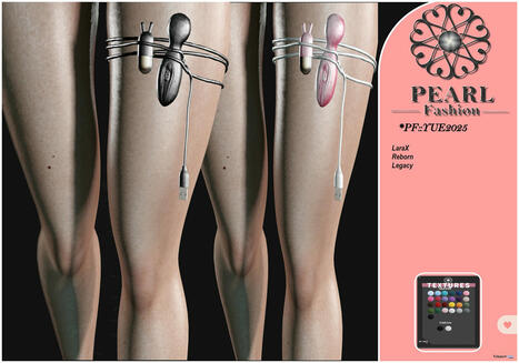 Yue USB Garter Fatpack September 2025 Gift by Pearl Fashion | Teleport Hub - Second Life Freebies | Second Life Freebies | Scoop.it