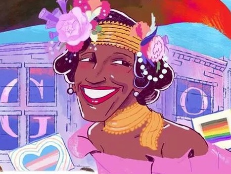 Google Doodle honors LGBTQ pioneer, Stonewall vet Marsha P. Johnson | PinkieB.com | LGBTQ+ Life | Scoop.it