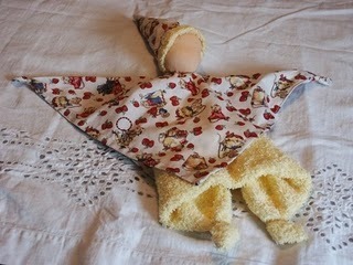 Friederike: Kuscheltuch Wichtel - Anleitung | Nähen | Scoop.it