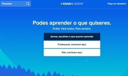 A Khan Academy j&aacute; est&aacute; dispon&iacute;vel em portugu&ecirc;s | matem&aacute;tica | APOIO AO ESTUDO | Scoop.it