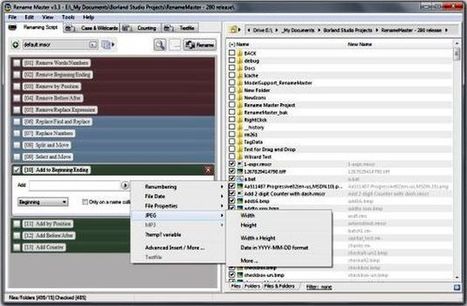 Rename Master, excelente aplicación gratuita para renombrar lotes de archivos | TIC & Educación | Scoop.it