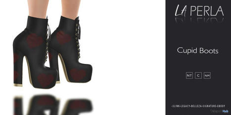 Cupid Boots Teleport Hub Group Gift by LA PERLA | Teleport Hub - Second Life Freebies | Second Life Freebies | Scoop.it