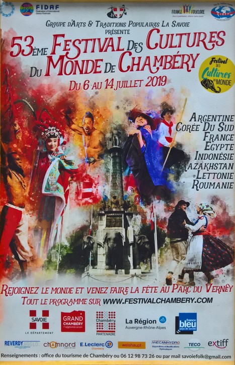 Chambéry : "Du 06 au 14/07, le «53ème Festival des cultures du monde» | Ce monde à inventer ! | Scoop.it
