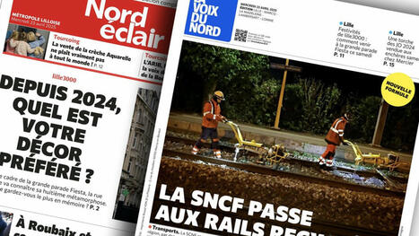 Le groupe Voix du Nord s'offre un coup de neuf sur la maquette | DocPresseESJ | Scoop.it