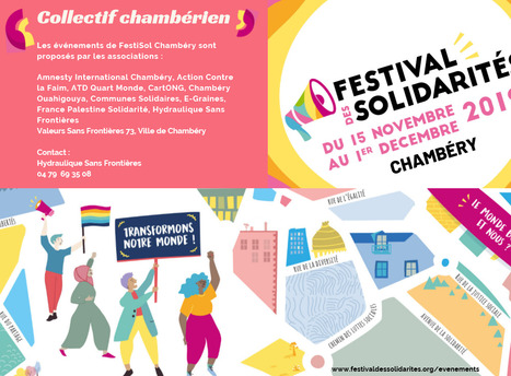 Chambéry : "Pays de Savoie Solidaires, du 15/11 au 01/12 «Festisol Chambéry» | Ce monde à inventer ! | Scoop.it