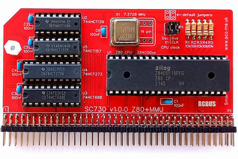 SC730 module from Small Computer Central features the now-discontinued Zilog Z80 CPU - CNX Software | Embedded Systems News | Scoop.it