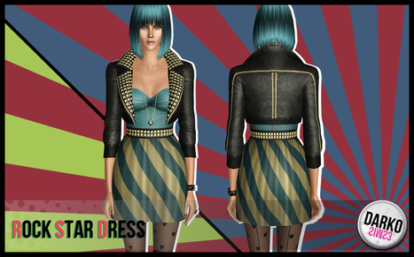 DarkoSIMS3: RockStarDress | Les Sims | Scoop.it