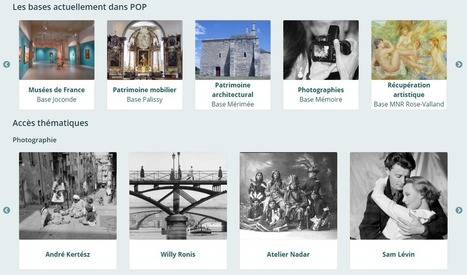 POP, une plateforme pour interroger les bases historiques du minist&egrave;re de la Culture | Bo&icirc;te &agrave; outils num&eacute;riques | Scoop.it