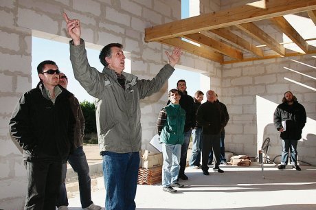 Maison passive : visite d'un chantier en cours | SudOuest.fr | Build Green, pour un habitat écologique | Scoop.it