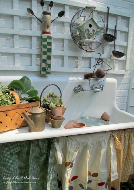 Our Summer Potting Sink | Upcycled Garden Style | Scoop.it