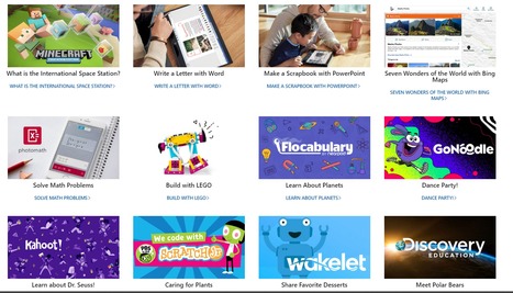 Family Learning Center - Some great resources for Distance Learning from Microsoft organized by age | iGeneration - 21st Century Education (Pedagogy & Digital Innovation) | Scoop.it
