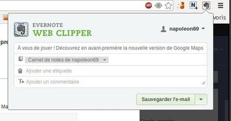 Gmail: Comment sauvegarder vos mails avec Evernote Web Clipper | François MAGNAN  Formateur Consultant | Scoop.it