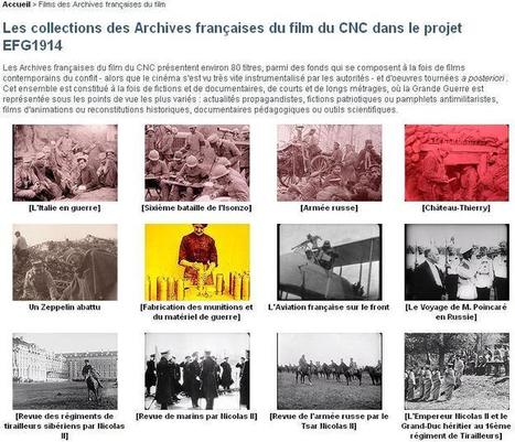 Site du jour (215) : La Grande Guerre, archives françaises du film | Autour du Centenaire 14-18 | Scoop.it