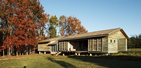 [inspiration] Une maison en auto-construction | Maison Bois : Magazine Eco maison bois | Build Green, pour un habitat écologique | Scoop.it