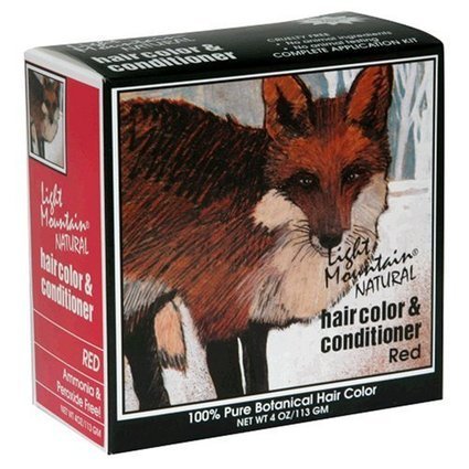 Light Mountain Natural Hair Color & Conditioner, Red, 4 oz (113 g) (Pack of 3) Reviews | Hair Products Online | Scoop.it