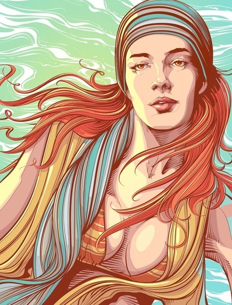 Stunning Vector Art by Cristiano Siqueira | Photoshop Photo Effects Journal | Scoop.it