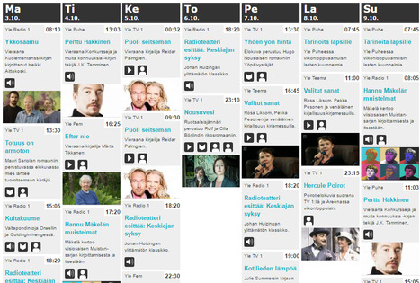Kirjakalenteri | Kirjasampo.fi - kirjallisuuden verkkopalvelu | 1Uutiset - Lukemisen t&auml;hden | Scoop.it
