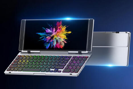 VitaLink - A foldable 180&deg; keyboard with an integrated 13-inch 4K touchscreen (Crowdfunding) - CNX Software | Embedded Systems News | Scoop.it