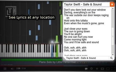 YouTube Lyrics Extension, pon letra a cualquier v&iacute;deo musical de YouTube | TIC & Educaci&oacute;n | Scoop.it