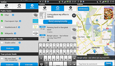 Grafetee, an app for remembering locations, takes on Foursquare ... | There's Definitely an App for That. | Scoop.it
